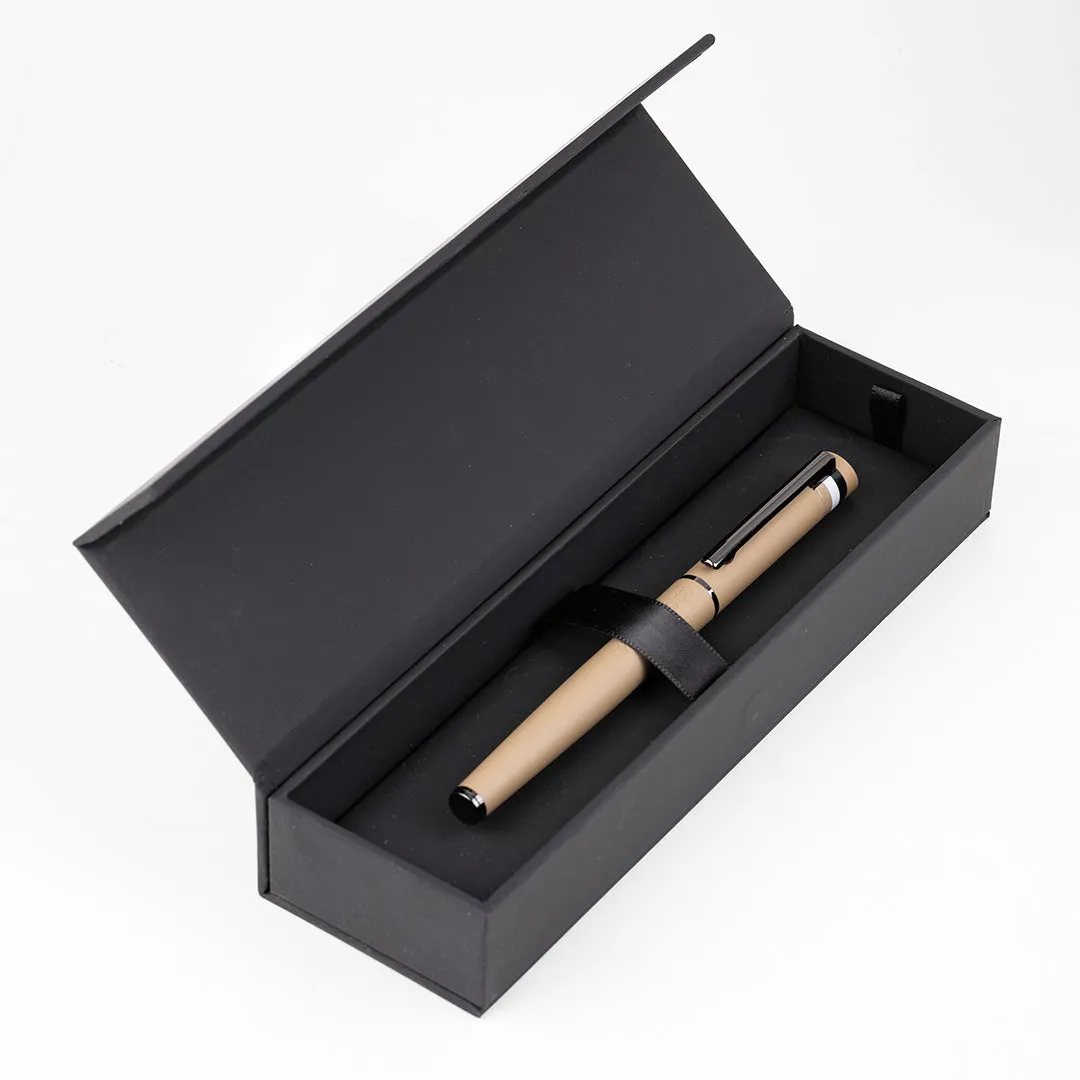 Hugo Boss Rollerball Pen Loop Camel Iconic